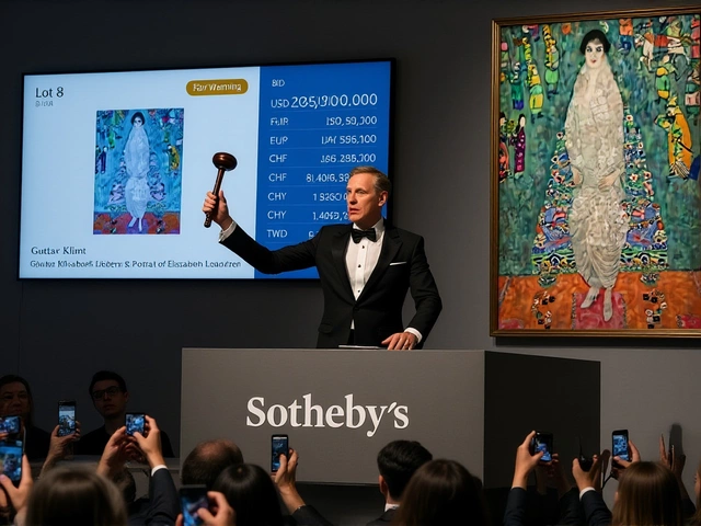 Klimt's 'Portrait of Elisabeth Lederer' vendu 236,4 millions $, record absolu pour une œuvre moderne